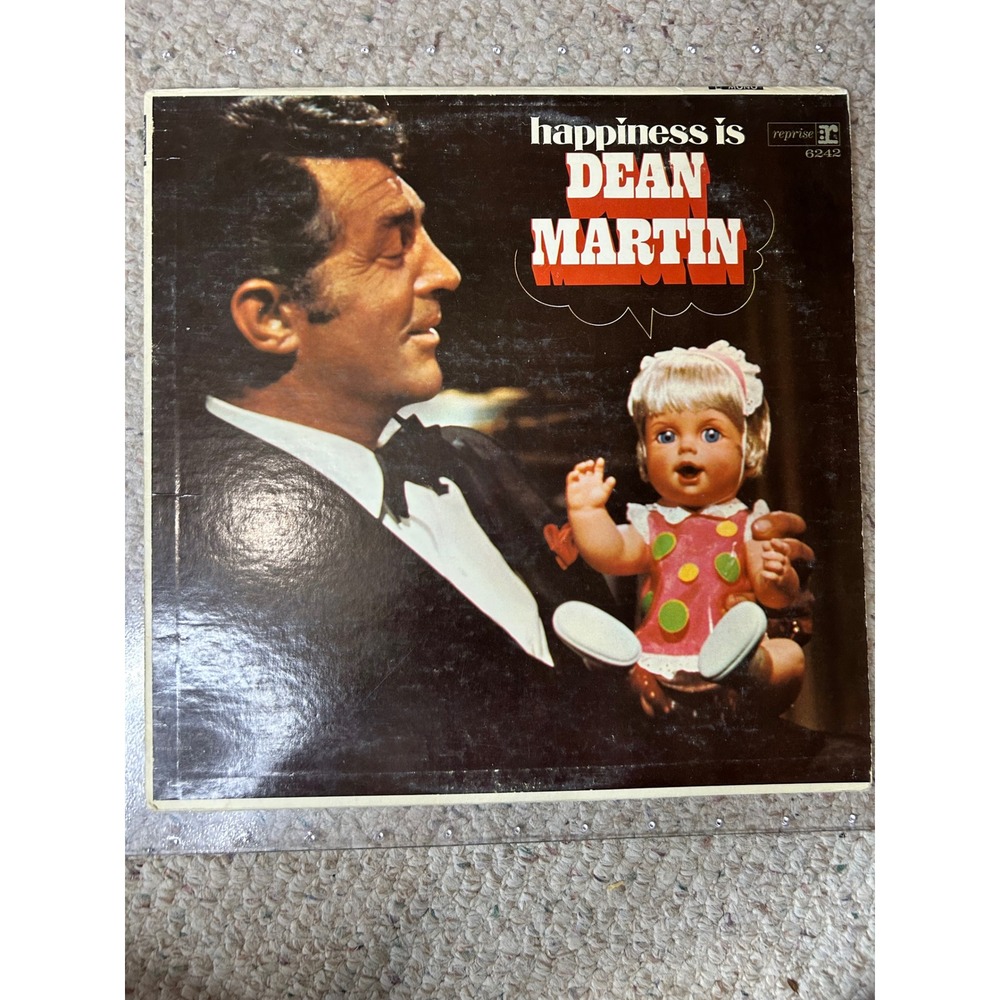 Happiness Is Dean Martin Vinyl Record LP‎ Reprise Records 1969 Vintage